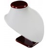 Dekolt na šperky výška 20cm biely slonovinová (JSL) Dekolt na šperky výška 20cm biely slonovinová (JSL)