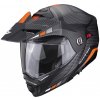 Moto prilba SCORPION ADX-2 CAMINO matná čierno / strieborno / oranžová - Veľkosť S Moto prilba SCORPION ADX-2 CAMINO matná čierno / strieborno / oranžová - Veľkosť S