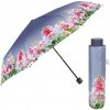 Perletti dámsky manuálny dáždnik Time Flowers 26491 modrý