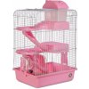 Klietka Furrever Friends ružová poschodová 27x20 cm Klietka Furrever Friends ružová poschodová 27x20 cm