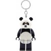 Lego minifigúrka panda svietiaci prívesok na kľúče Lego minifigúrka panda svietiaci prívesok na kľúče