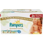 Pampers Premium care 4 maxi 7-18kg 104ks