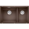 Blanco Subline 430/270-U granitový drez 72.5x40 cm hnedá 523160 Blanco Subline 430/270-U granitový drez 72.5x40 cm hnedá 523160