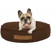 INTERMEDIC SK Okrúhly peliešok pre psa z plyšu s ortopedickou penou Farba: Tm. hnedá, Veľkosť: Priemer - 60 cm INTERMEDIC SK Okrúhly peliešok pre psa z plyšu s ortopedickou penou Farba: Tm. hnedá, Veľkosť: Priemer - 60 cm