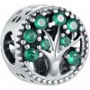 Arterer Strieborný prívesok S925 Strom Života so Zelenými Zirkónmi Arterer Strieborný prívesok S925 Strom Života so Zelenými Zirkónmi
