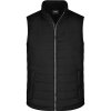 James & Nicholson vesta JN 1136 prošívaná pánská COT02113600201-black