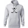 Florbalové hokejky - Mikina pánska Cape s kapucňou - S ( Svetlosivý melír ) Florbalové hokejky - Mikina pánska Cape s kapucňou - S ( Svetlosivý melír )