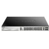 D-Link DGS-3130-30PS/SI L3 stohovateľný gigabitový riadený PoE switch, 24x PoE gigabit, 2x 10GBASE-T, 4x SFP+, 370W PoE D-Link DGS-3130-30PS/SI L3 stohovateľný gigabitový riadený PoE switch, 24x PoE gigabit, 2x 10GBASE-T, 4x SFP+, 370W PoE