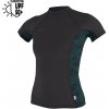 O'Neill Wms Hyperfreak Skins SS Rash Guard temperedsteel/shaded island sky