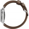 Nomad Traditional Band kožený remienok so striebornými detailmi pre Apple Watch Ultra 49mm 8/7 45mm/6/SE/5/4 hnedá NM1A4RST00 Nomad Traditional Band kožený remienok so striebornými detailmi pre Apple Watch Ultra 49mm 8/7 45mm/6/SE/5/4 hnedá NM1A4RST00
