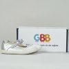 GBB balerínky Babies PLACIDA strieborna