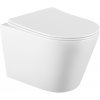 MEXEN RICO RIMLESS závesný klozet 48 cm, biely 3372XX00 MEXEN RICO RIMLESS závesný klozet 48 cm, biely 3372XX00