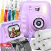 Detský digitálny fotoaparát NATYCHMŽITÝ s tlačiarňou + NÁPLNE Detský digitálny fotoaparát NATYCHMŽITÝ s tlačiarňou + NÁPLNE
