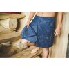 Pánsky kilt do sauny 100% bavlna, 55x150, modrý Pánsky kilt do sauny 100% bavlna, 55x150, modrý