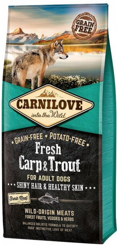 Carnilove Fresh Carp & Trout for Adult Dogs 24 kg