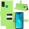 Peňaženkové kožené puzdro na Honor 9X Lite - Zelená Peňaženkové kožené puzdro na Honor 9X Lite - Zelená