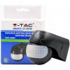 V-TAC Snímač pohybu PIR - 5089 - nástenný 180°/12m/400W/IP44 otočný - čierny V-TAC Snímač pohybu PIR - 5089 - nástenný 180°/12m/400W/IP44 otočný - čierny