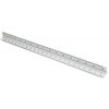 Thirty pravítko, sivá strieborná Thirty pravítko, sivá strieborná