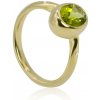 Diamantový prsteň s olivínom LRG724.WS Diamantový prsteň s olivínom LRG724.WS