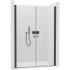 CERANO - Sprchové 2-krídlové dvere Antelo L/P - 6 mm - čierna matná, transparentné sklo - 120x190 cm CERANO - Sprchové 2-krídlové dvere Antelo L/P - 6 mm - čierna matná, transparentné sklo - 120x190 cm