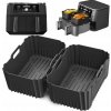 2x SILIKÓNOVÁ FORMA DO TEPLOVZDUŠNEJ FRITÉZY VLOŽKA AIR FRYER NINJA 2x SILIKÓNOVÁ FORMA DO TEPLOVZDUŠNEJ FRITÉZY VLOŽKA AIR FRYER NINJA