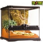 Hagen Exo Terra Glas terárium se zadní stěnou - rozměry: D 60 x Š 45 x V 60 cm