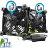 Tichý 12V Ventilátor s Reguláciou Otáčok pre AV a Sieťové Skrine Tichý 12V Ventilátor s Reguláciou Otáčok pre AV a Sieťové Skrine