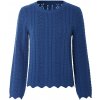 esmara® Dámsky pletený pulóver modrá, XS 32/34 (100392132) esmara® Dámsky pletený pulóver modrá, XS 32/34 (100392132)
