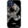 Picasee silikónový čierny obal pre Apple iPhone 14 Plus - Astronaut Big Picasee silikónový čierny obal pre Apple iPhone 14 Plus - Astronaut Big