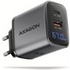 AXAGON ACU-PQ67D GaN nabíjačka do siete 67W, USB-A + USB-C, PD3.0/PPS/QC4+/SFC2.0/Apple, LCD display AXAGON ACU-PQ67D GaN nabíjačka do siete 67W, USB-A + USB-C, PD3.0/PPS/QC4+/SFC2.0/Apple, LCD display
