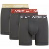 Pánske boxerky Nike Dri-Fit Ultra Comfort 3P - anthracite/saturated gold/mrs stone - Čierny (XXL) Pánske boxerky Nike Dri-Fit Ultra Comfort 3P - anthracite/saturated gold/mrs stone - Čierny (XXL)