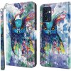 Peňaženkové 3D puzdro na Oppo Reno 7 5G - Watercolor Owl Peňaženkové 3D puzdro na Oppo Reno 7 5G - Watercolor Owl