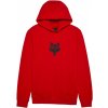 FOX mikina HEAD FLEECE PO flame red - M FOX mikina HEAD FLEECE PO flame red - M