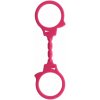 Silikónové putá ToyJoy Stretchy Fun Cuffs ružové, silikónové putá na ruky Silikónové putá ToyJoy Stretchy Fun Cuffs ružové, silikónové putá na ruky