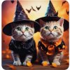 Norimpex diamantové maľovanie Mačacie Halloween 30 x 40cm