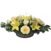 Aranžmán betonka exclusive umelé ruže, ľalie & doplnky 60cm x 30cm x 25cm Aranžmán betonka exclusive umelé ruže, ľalie & doplnky 60cm x 30cm x 25cm