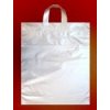 Igelitové tašky s rozmerom 400 x 460 mm, strieborné Igelitové tašky s rozmerom 400 x 460 mm, strieborné