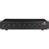 Monacor PA-1850D ELA zosilňovač 50 W 8-kanálový 8zónový; PA-1850D Monacor PA-1850D ELA zosilňovač 50 W 8-kanálový 8zónový; PA-1850D