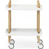 Normann Copenhagen Servírovací stolík Block Table, white Normann Copenhagen Servírovací stolík Block Table, white