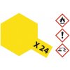 Tamiya 81024 X-24 Clear Yellow gloss Color Acrylic Paint 23ml