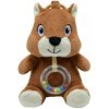 Tulilo Závesná plyšová hračka s melódiou, Veverička, 20 cm - hnedá Tulilo Závesná plyšová hračka s melódiou, Veverička, 20 cm - hnedá