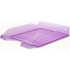 Odkladač, plastový, VICTORIA OFFICE, priehľadný fialový Odkladač, plastový, VICTORIA OFFICE, priehľadný fialový
