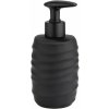 Čierny keramický dávkovač mydla 400 ml Illana – Wenko Čierny keramický dávkovač mydla 400 ml Illana – Wenko