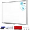 ALLboards Bílá popisovací magnetická tabule 60 x 45 cm TM IDEA® série Flex C7456