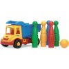 Wader Auto multitruck s kuželkami plast 37cm Wader Auto multitruck s kuželkami plast 37cm
