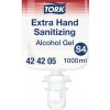 Gélový dezinfekčný prostriedok na ruky TORK Alcohol S4, 1000 ml Gélový dezinfekčný prostriedok na ruky TORK Alcohol S4, 1000 ml