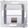 KONTAKT-SIMON sieťová zásuvka RJ45 strieborný KONTAKT-SIMON sieťová zásuvka RJ45 strieborný