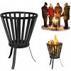 Záhradné ohnisko Burns & Barkles kovové Ø35 cm výška 51 cm Záhradné ohnisko Burns & Barkles kovové Ø35 cm výška 51 cm