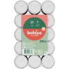 Sviečka Bolsius, čajová, 6 hod., biela, bal. 30 ks Sviečka Bolsius, čajová, 6 hod., biela, bal. 30 ks