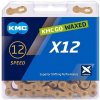 Reťaz KMC X12 Ti-N Gold Waxed Reťaz KMC X12 Ti-N Gold Waxed